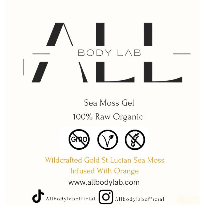 Orange Sea Moss Gel